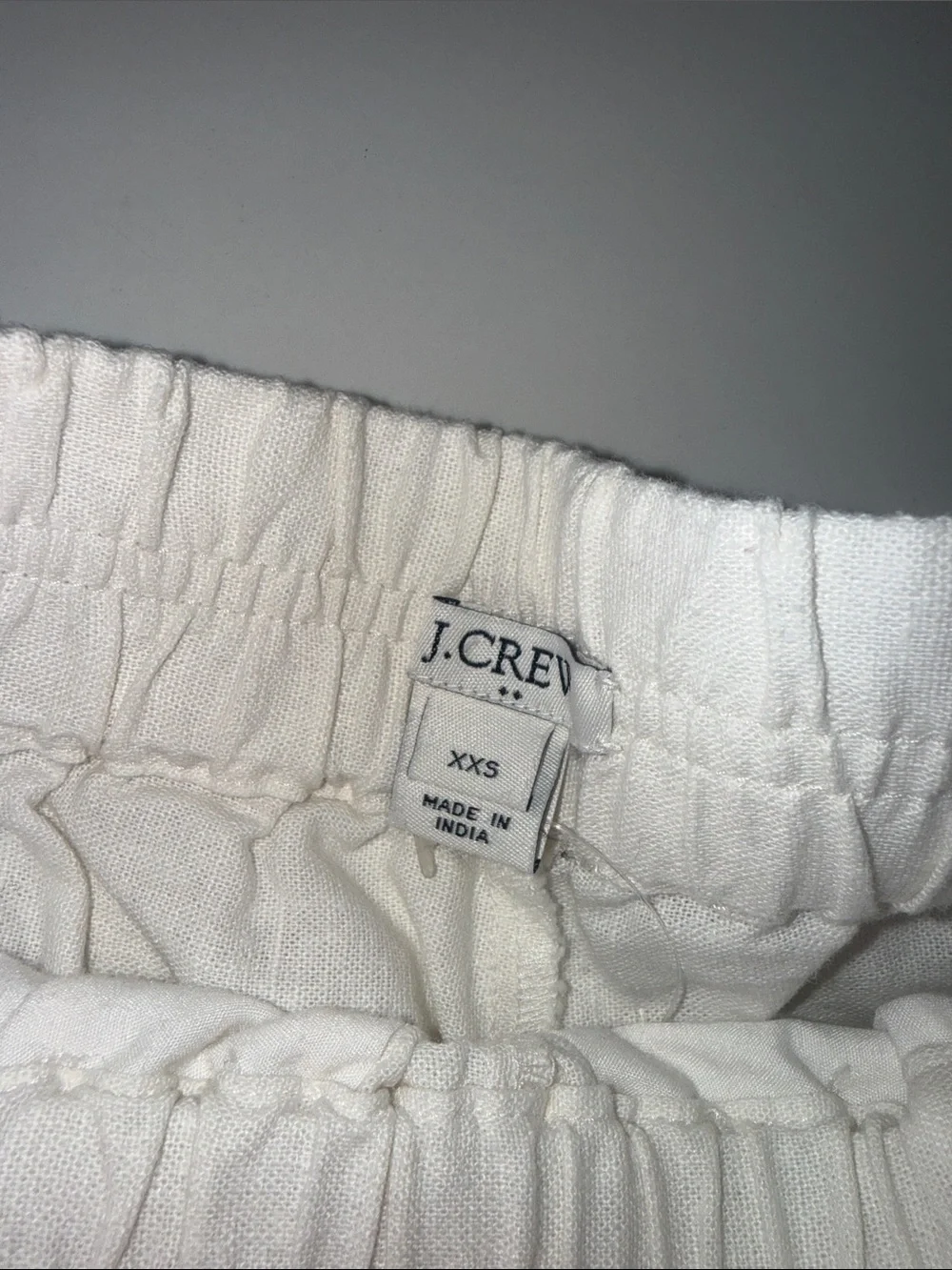 J. Crew lightweight white